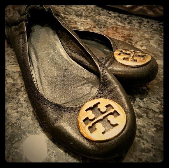 Tory Burch Shoes - Black Tory Burch Flats